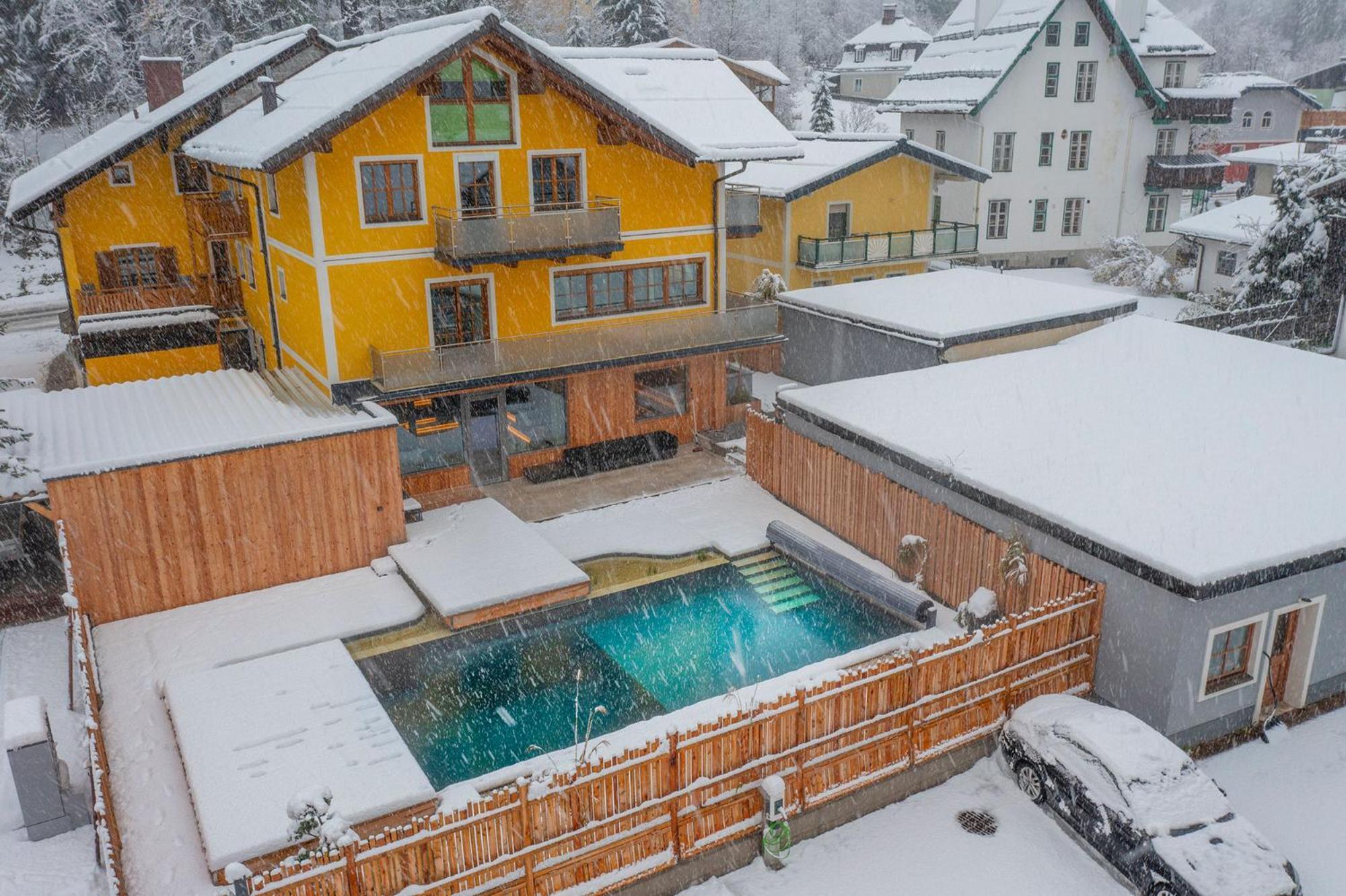 Alpinspa Zur Post - Bergbahn Von 16 Mai Bis November 2025 Inklusive บาดกัสไตน์ ภายนอก รูปภาพ